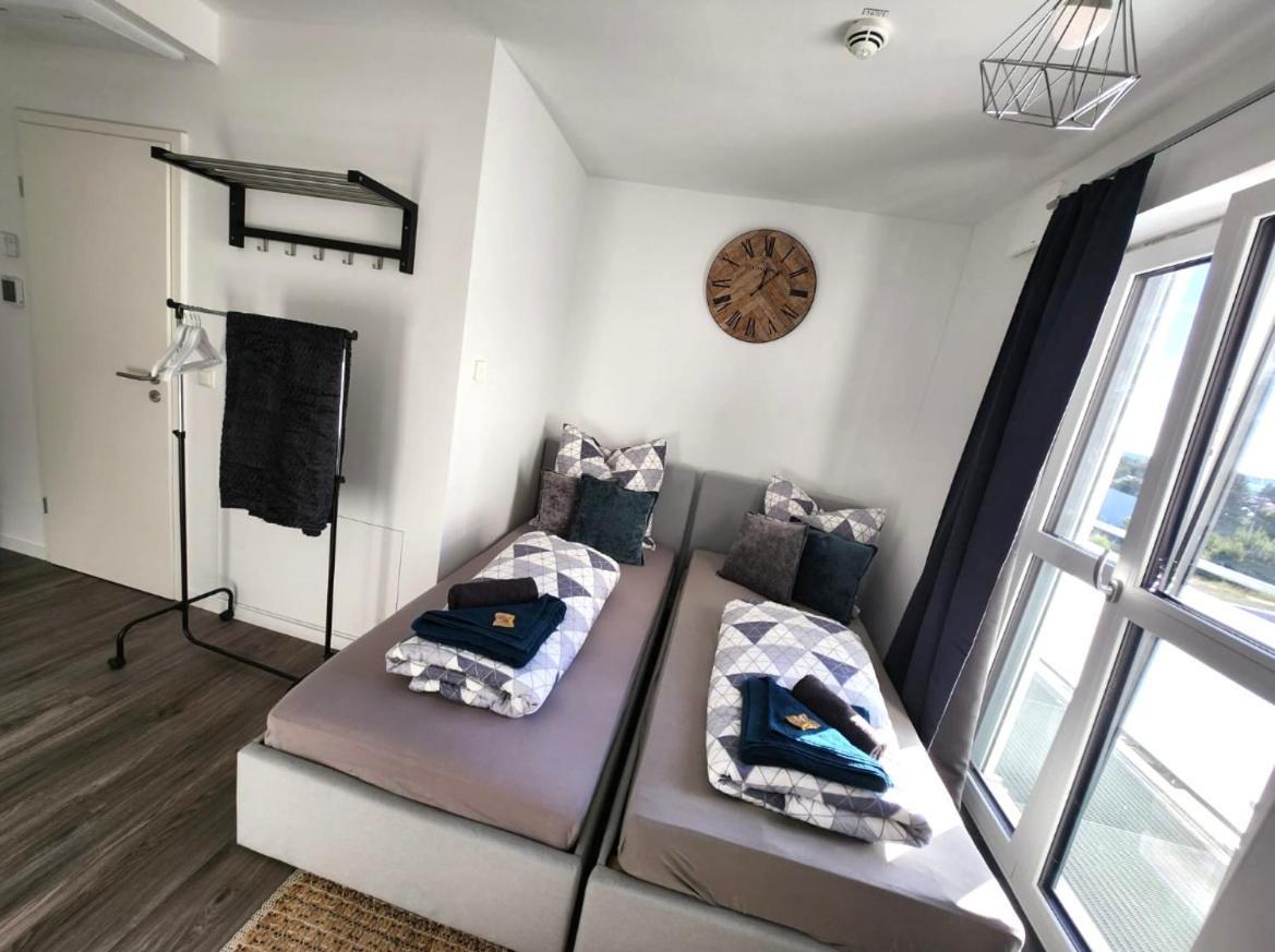 Modernes Apartment Mit Wifi, Aufzug & Kostenlos Parken El-Living Augsburg Luaran gambar